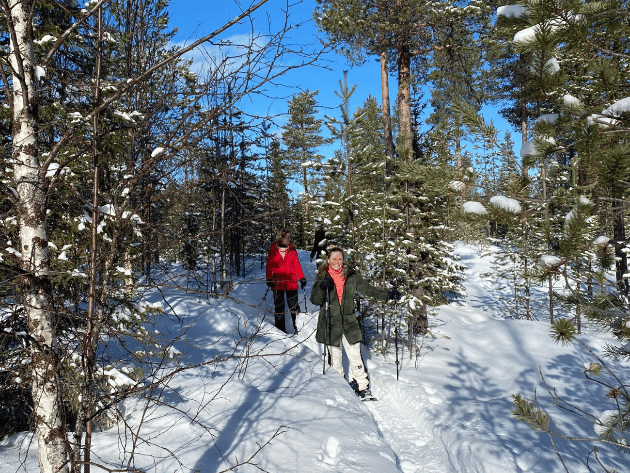 Sneeuwschoenwandeling