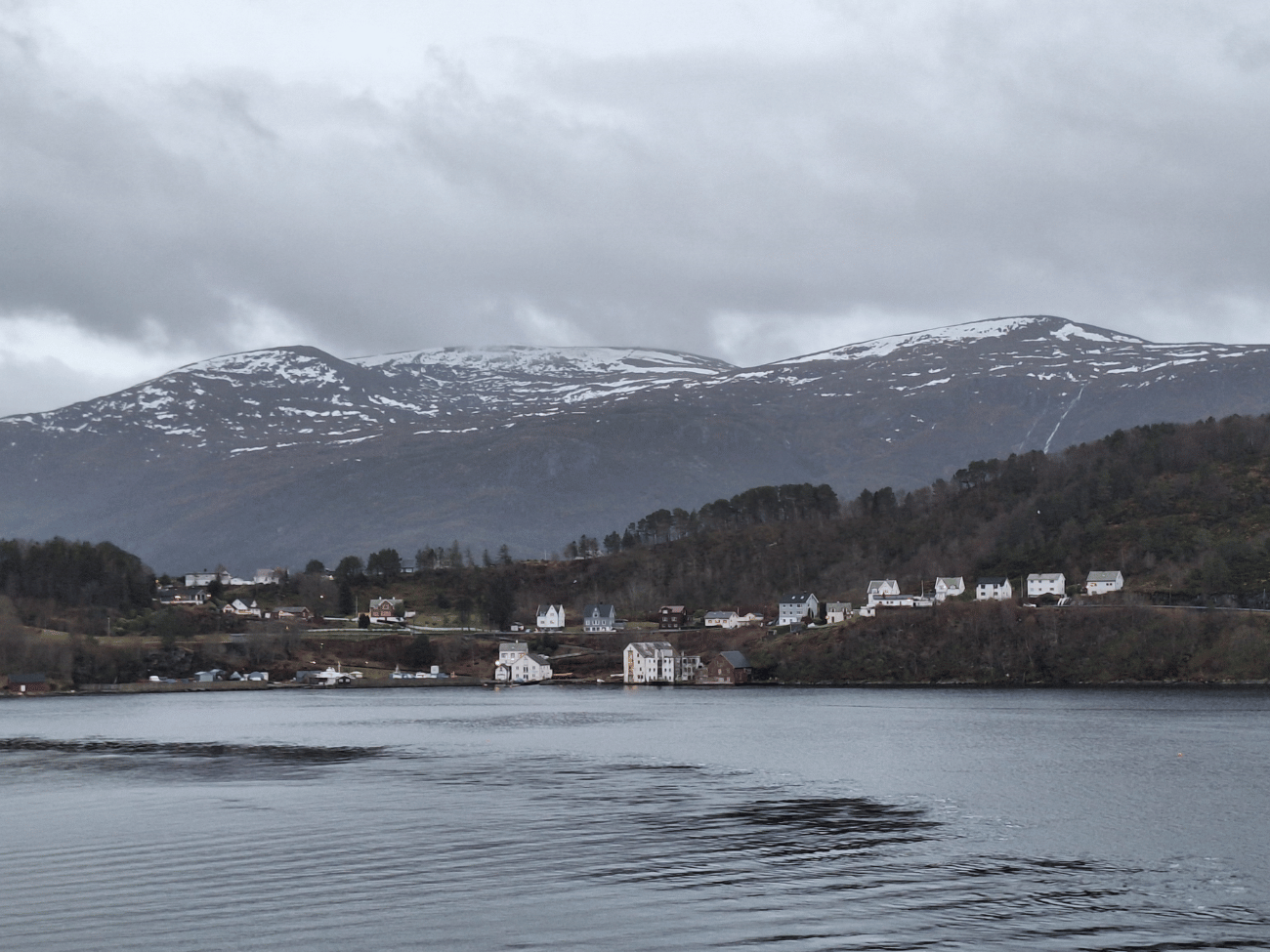 Aankomst haven Alesund