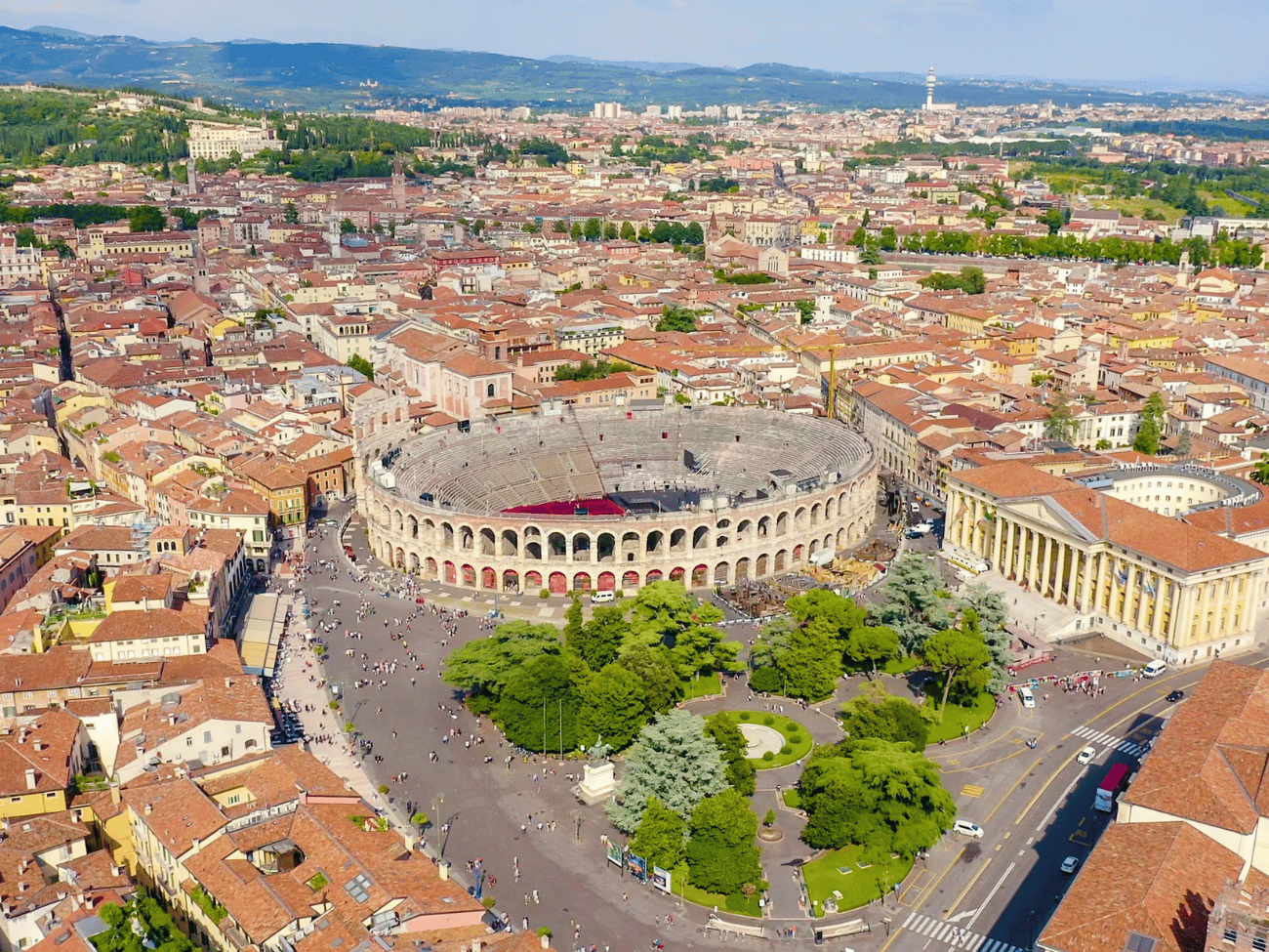 Opera onder de sterren in de Arena van Verona